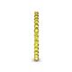 5 - Tiffany 2.00 mm Yellow Diamond Eternity Band 
