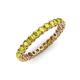 3 - Tiffany 2.40 mm Yellow Diamond Eternity Band 