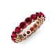3 - Tiffany 4.00 mm Ruby Eternity Band 