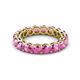 2 - Tiffany 4.00 mm Pink Sapphire Eternity Band 