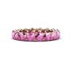 1 - Tiffany 4.00 mm Pink Sapphire Eternity Band 