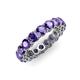 3 - Tiffany 4.00 mm Iolite Eternity Band 
