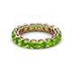 2 - Tiffany 4.00 mm Peridot Eternity Band 