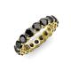 3 - Tiffany 4.00 mm Black Diamond Eternity Band 