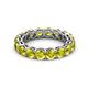 2 - Tiffany 4.00 mm Yellow Diamond Eternity Band 