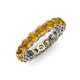 3 - Tiffany 4.00 mm Citrine Eternity Band 