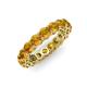 3 - Tiffany 4.00 mm Citrine Eternity Band 