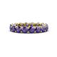 1 - Tiffany 4.00 mm Iolite Eternity Band 
