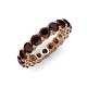 3 - Tiffany 4.00 mm Red Garnet Eternity Band 