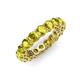 3 - Tiffany 4.00 mm Yellow Diamond Eternity Band 