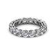 2 - Tiffany 4.00 mm Lab Grown Diamond Eternity Band 