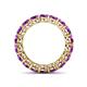 4 - Tiffany 4.00 mm Amethyst Eternity Band 