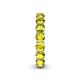 5 - Tiffany 4.00 mm Yellow Diamond Eternity Band 