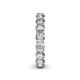 5 - Tiffany 4.00 mm Round Diamond Eternity Band 