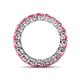 4 - Tiffany 4.00 mm Pink Tourmaline Eternity Band 