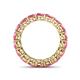 4 - Tiffany 4.00 mm Pink Tourmaline Eternity Band 