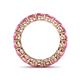 4 - Tiffany 4.00 mm Pink Tourmaline Eternity Band 