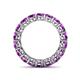 4 - Tiffany 4.00 mm Amethyst Eternity Band 