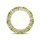 4 - Tiffany 4.00 mm Peridot and Lab Grown Diamond Eternity Band 