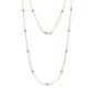 1 - Asta (11 Stn/2.7mm) Diamond on Cable Necklace 