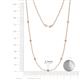 2 - Salina (7 Stn/2.3mm) Diamond on Cable Necklace 