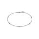 1 - Aizza (5 Stn/2mm) Diamond Station Bracelet 