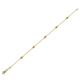 4 - Aizza (5 Stn/2.4mm) Citrine Station Bracelet 