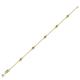 3 - Aizza (5 Stn/3mm) Citrine Station Bracelet 