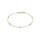 1 - Aizza (5 Stn/2mm) Citrine and Diamond Station Bracelet 
