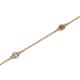 2 - Aizza (5 Stn/2.4mm) Smoky Quartz and Diamond Station Bracelet 
