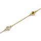 2 - Aizza (5 Stn/3mm) Petite Citrine and Diamond Station Bracelet 