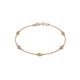 1 - Aizza (5 Stn/3mm) Petite Yellow Sapphire and Diamond Station Bracelet 