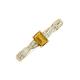 3 - Avril Desire Emerald Cut Citrine and Round Lab Grown Diamond Twist Braided Shank Engagement Ring 