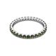 3 - Audrey 2.70 mm Lab Created Alexandrite U Prong Eternity Band 