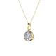 2 - Sheryl 5.80 mm Diamond Solitaire Pendant 