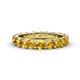 1 - Audrey 3.80 mm Citrine U Prong Eternity Band 