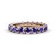 1 - Audrey 3.80 mm Iolite U Prong Eternity Band 
