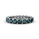 1 - Audrey 3.80 mm London Blue Topaz U Prong Eternity Band 