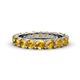 1 - Audrey 3.80 mm Citrine U Prong Eternity Band 