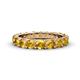 1 - Audrey 3.80 mm Citrine U Prong Eternity Band 