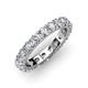 3 - Audrey 3.80 mm Diamond U Prong Eternity Band 