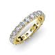 3 - Audrey 3.80 mm Diamond U Prong Eternity Band 