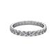2 - Audrey 3.40 mm Diamond U Prong Eternity Band 