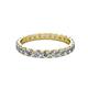 2 - Audrey 3.40 mm Diamond U Prong Eternity Band 