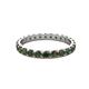2 - Audrey 3.40 mm Lab Created Alexandrite U Prong Eternity Band 