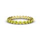 1 - Valerie 2.70 mm Yellow Diamond Eternity Band 