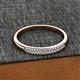 2 - Tiana 1/4 ctw Diamond Micro Pave Set Wedding Band 