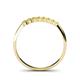 4 - Reina 2.30 mm Yellow Sapphire 7 Stone Wedding Band 