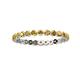 3 - Valerie 2.40 mm Citrine Eternity Band 