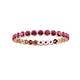 3 - Valerie 2.40 mm Ruby Eternity Band 